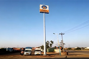 High Mast Signage - Bharat Petroleum
