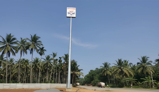 Highmast Signage - Hindustan Petroleum
